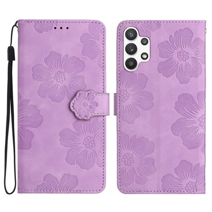 Flower Embossing Pattern Leather Phone Case, For Samsung Galaxy A22 5G, For Samsung Galaxy A23 5G, For Samsung Galaxy A23e / A23s, For Samsung Galaxy A32 4G, For Samsung Galaxy A32 5G, For Samsung Galaxy A33 5G, For Samsung Galaxy A34 5G               ...