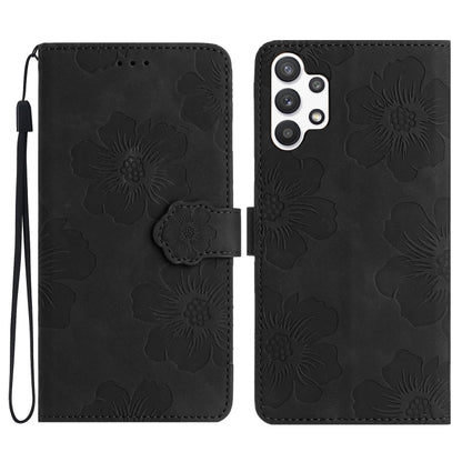 Flower Embossing Pattern Leather Phone Case, For Samsung Galaxy A22 5G, For Samsung Galaxy A23 5G, For Samsung Galaxy A23e / A23s, For Samsung Galaxy A32 4G, For Samsung Galaxy A32 5G, For Samsung Galaxy A33 5G, For Samsung Galaxy A34 5G               ...