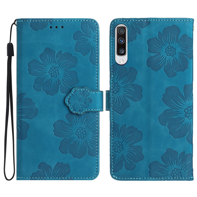 Flower Embossing Pattern Leather Phone Case, For Samsung Galaxy A42 5G, For Samsung Galaxy A50, For Samsung Galaxy A51 4G, For Samsung Galaxy A52 5G, For Samsung Galaxy A53 5G, For Samsung Galaxy A54 5G, For Samsung Galaxy A70, For Samsung Galaxy A71 4...