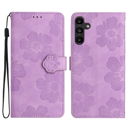 Flower Embossing Pattern Leather Phone Case, For Samsung Galaxy A25 5G, For Samsung Galaxy S24 Ultra 5G, For Samsung Galaxy A35 5G, For Samsung Galaxy A02s / F02s 164, For Samsung Galaxy A15, For Samsung Galaxy A02s EU, For Samsung Galaxy A05          ...