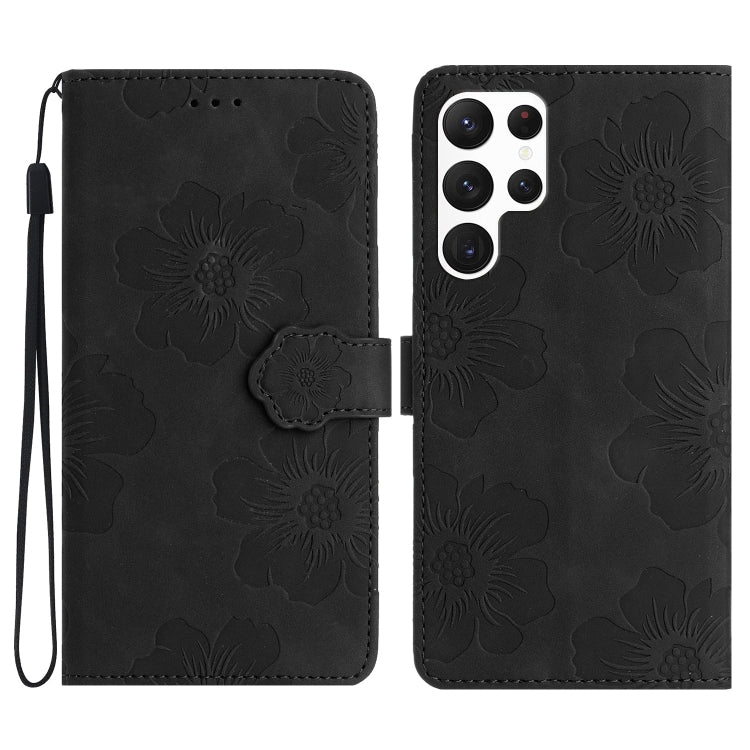 Flower Embossing Pattern Leather Phone Case, For Samsung Galaxy A25 5G, For Samsung Galaxy S24 Ultra 5G, For Samsung Galaxy A35 5G, For Samsung Galaxy A02s / F02s 164, For Samsung Galaxy A15, For Samsung Galaxy A02s EU, For Samsung Galaxy A05          ...