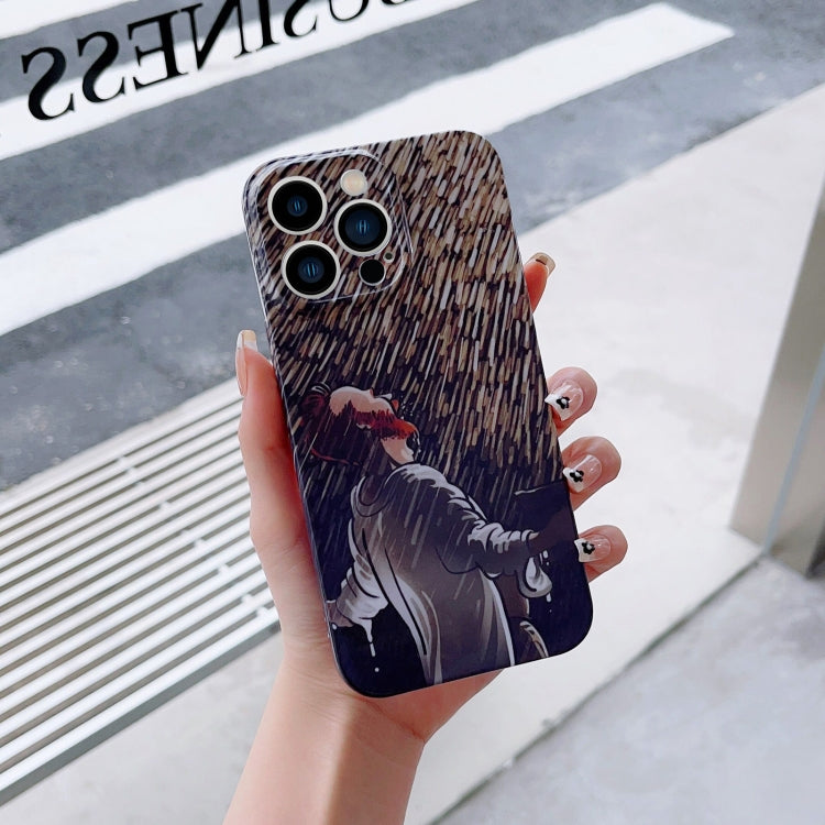 Precise Hole Oil Painting Pattern PC Phone Case, For iPhone XS Max, For iPhone XR