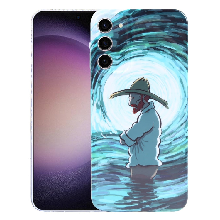 Precise Hole Oil Painting Pattern PC Phone Case, For Samsung Galaxy S23 5G, For Samsung Galaxy S23 Ultra 5G, For Samsung Galaxy S22 5G, For Samsung Galaxy S22+ 5G, For Samsung Galaxy S22 Ultra 5G, For Samsung Galaxy A14 5G, For Samsung Galaxy A34 5G   ...