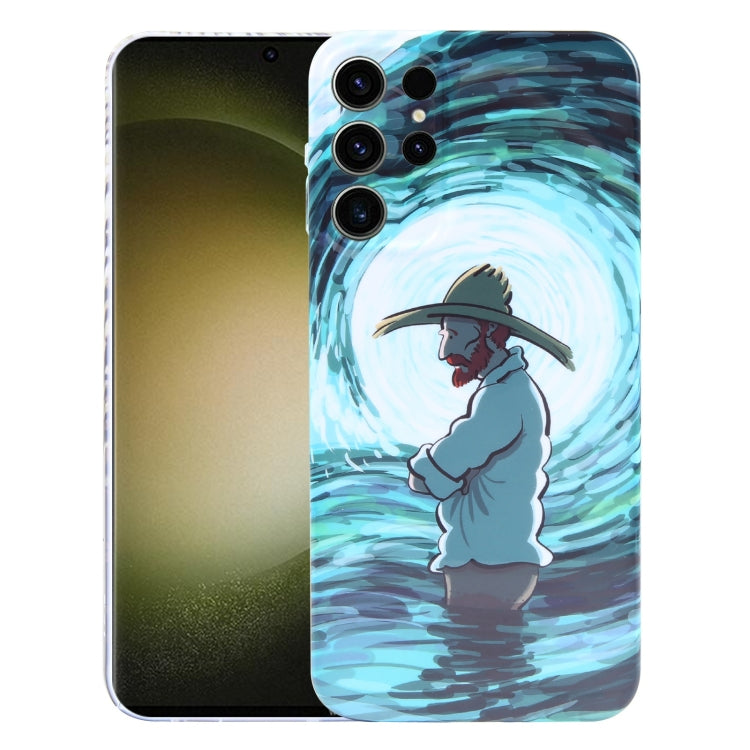 Precise Hole Oil Painting Pattern PC Phone Case, For Samsung Galaxy S23 5G, For Samsung Galaxy S23 Ultra 5G, For Samsung Galaxy S22 5G, For Samsung Galaxy S22+ 5G, For Samsung Galaxy S22 Ultra 5G, For Samsung Galaxy A14 5G, For Samsung Galaxy A34 5G   ...