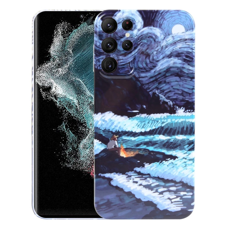 Precise Hole Oil Painting Pattern PC Phone Case, For Samsung Galaxy S23 5G, For Samsung Galaxy S23 Ultra 5G, For Samsung Galaxy S22 5G, For Samsung Galaxy S22+ 5G, For Samsung Galaxy S22 Ultra 5G, For Samsung Galaxy A14 5G, For Samsung Galaxy A34 5G   ...