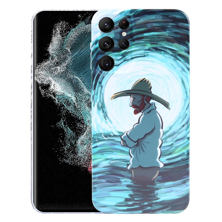 Precise Hole Oil Painting Pattern PC Phone Case, For Samsung Galaxy S23 5G, For Samsung Galaxy S23 Ultra 5G, For Samsung Galaxy S22 5G, For Samsung Galaxy S22+ 5G, For Samsung Galaxy S22 Ultra 5G, For Samsung Galaxy A14 5G, For Samsung Galaxy A34 5G   ...