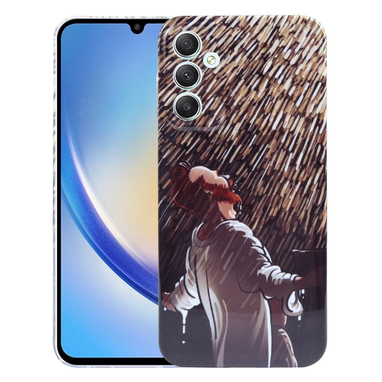 Precise Hole Oil Painting Pattern PC Phone Case, For Samsung Galaxy S23 5G, For Samsung Galaxy S23 Ultra 5G, For Samsung Galaxy S22 5G, For Samsung Galaxy S22+ 5G, For Samsung Galaxy S22 Ultra 5G, For Samsung Galaxy A14 5G, For Samsung Galaxy A34 5G   ...