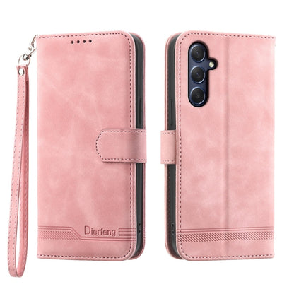 Dierfeng Dream Line TPU + PU Leather Phone Case, For Samsung Galaxy A15, For Samsung Galaxy A05, For Samsung Galaxy A05s, For Samsung Galaxy A25 5G Global, For Samsung Galaxy M54 5G, For Samsung Galaxy M62