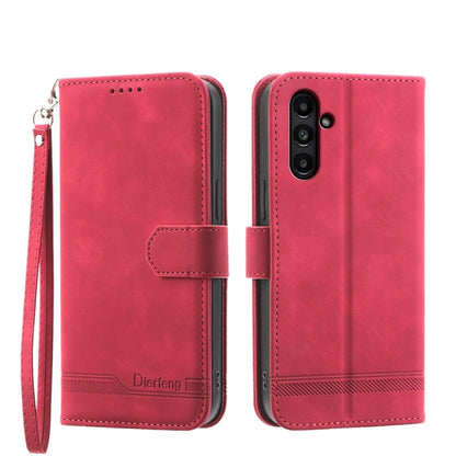 Dierfeng Dream Line TPU + PU Leather Phone Case, For Samsung Galaxy A15, For Samsung Galaxy A05, For Samsung Galaxy A05s, For Samsung Galaxy A25 5G Global, For Samsung Galaxy M54 5G, For Samsung Galaxy M62
