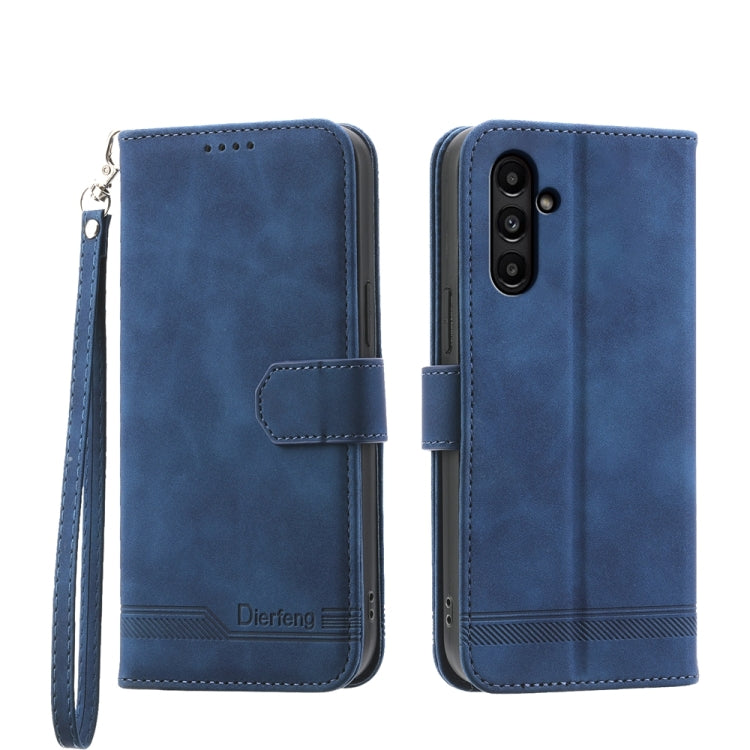 Dierfeng Dream Line TPU + PU Leather Phone Case, For Samsung Galaxy A15, For Samsung Galaxy A05, For Samsung Galaxy A05s, For Samsung Galaxy A25 5G Global, For Samsung Galaxy M54 5G, For Samsung Galaxy M62