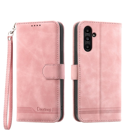 Dierfeng Dream Line TPU + PU Leather Phone Case, For Samsung Galaxy A15, For Samsung Galaxy A05, For Samsung Galaxy A05s, For Samsung Galaxy A25 5G Global, For Samsung Galaxy M54 5G, For Samsung Galaxy M62
