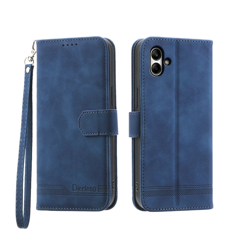 Dierfeng Dream Line TPU + PU Leather Phone Case, For Samsung Galaxy A15, For Samsung Galaxy A05, For Samsung Galaxy A05s, For Samsung Galaxy A25 5G Global, For Samsung Galaxy M54 5G, For Samsung Galaxy M62