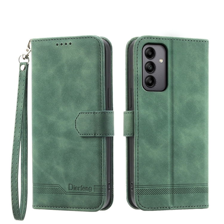 Dierfeng Dream Line TPU + PU Leather Phone Case, For Samsung Galaxy A15, For Samsung Galaxy A05, For Samsung Galaxy A05s, For Samsung Galaxy A25 5G Global, For Samsung Galaxy M54 5G, For Samsung Galaxy M62