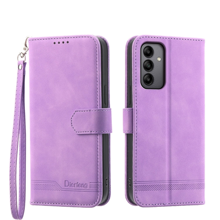 Dierfeng Dream Line TPU + PU Leather Phone Case, For Samsung Galaxy A15, For Samsung Galaxy A05, For Samsung Galaxy A05s, For Samsung Galaxy A25 5G Global, For Samsung Galaxy M54 5G, For Samsung Galaxy M62