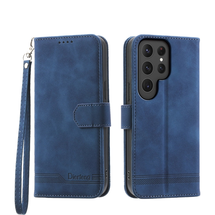 Dierfeng Dream Line TPU + PU Leather Phone Case, For Samsung Galaxy M55, For Samsung Galaxy M15 5G / F15 5G, For Samsung Galaxy Xcover 7, For Samsung Galaxy A55, For Samsung Galaxy A35, For Samsung Galaxy S24 Ultra 5G, For Samsung Galaxy S24+ 5G       ...