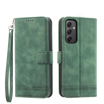 Dierfeng Dream Line TPU + PU Leather Phone Case, For Samsung Galaxy M55, For Samsung Galaxy M15 5G / F15 5G, For Samsung Galaxy Xcover 7, For Samsung Galaxy A55, For Samsung Galaxy A35, For Samsung Galaxy S24 Ultra 5G, For Samsung Galaxy S24+ 5G       ...