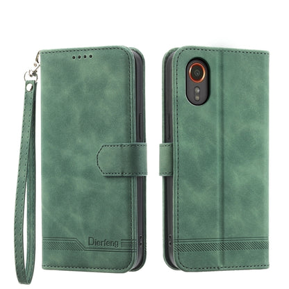 Dierfeng Dream Line TPU + PU Leather Phone Case, For Samsung Galaxy M55, For Samsung Galaxy M15 5G / F15 5G, For Samsung Galaxy Xcover 7, For Samsung Galaxy A55, For Samsung Galaxy A35, For Samsung Galaxy S24 Ultra 5G, For Samsung Galaxy S24+ 5G       ...