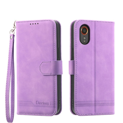 Dierfeng Dream Line TPU + PU Leather Phone Case, For Samsung Galaxy M55, For Samsung Galaxy M15 5G / F15 5G, For Samsung Galaxy Xcover 7, For Samsung Galaxy A55, For Samsung Galaxy A35, For Samsung Galaxy S24 Ultra 5G, For Samsung Galaxy S24+ 5G       ...