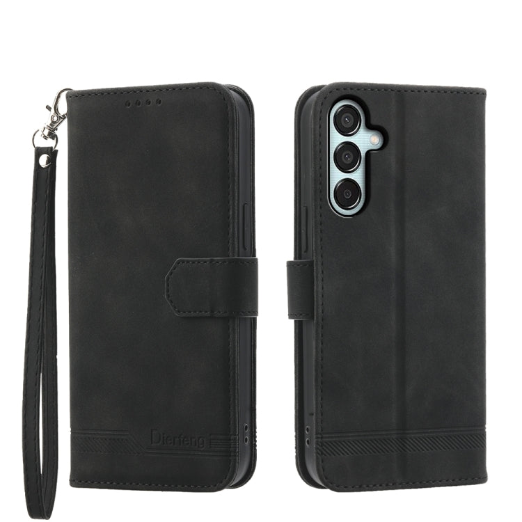 Dierfeng Dream Line TPU + PU Leather Phone Case, For Samsung Galaxy M55, For Samsung Galaxy M15 5G / F15 5G, For Samsung Galaxy Xcover 7, For Samsung Galaxy A55, For Samsung Galaxy A35, For Samsung Galaxy S24 Ultra 5G, For Samsung Galaxy S24+ 5G       ...