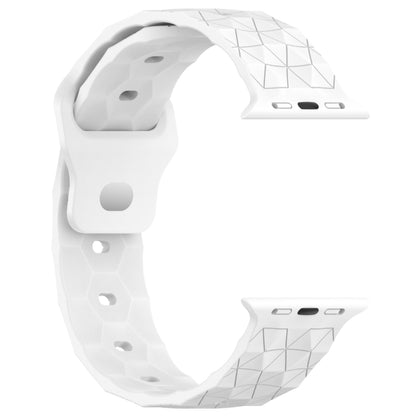 Football Texture Silicone Watch Band, For Apple Watch 8 41mm, For Apple Watch 8 45mm, For Apple Watch SE 2022 40mm, For Apple Watch SE 2022 44mm