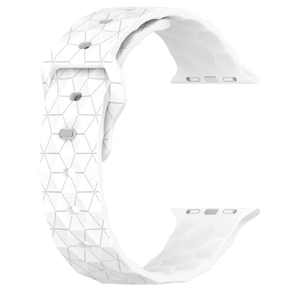 Football Texture Silicone Watch Band, For Apple Watch 6 40mm, For Apple Watch 6 44mm, For Apple Watch 5 44mm, For Apple Watch 5 40mm
