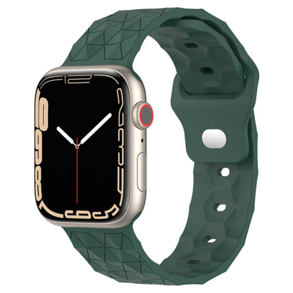 Football Texture Silicone Watch Band, For Apple Watch 6 40mm, For Apple Watch 6 44mm, For Apple Watch 5 44mm, For Apple Watch 5 40mm
