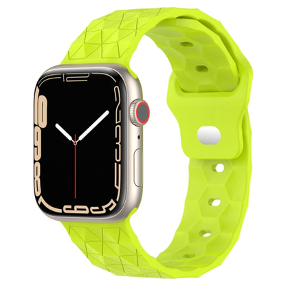 Football Texture Silicone Watch Band, For Apple Watch Series 10 46mm, For Apple Watch Series 10 42mm, For Apple Watch SE 2023 44mm, For Apple Watch SE 2023 40mm