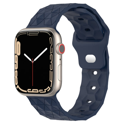Football Texture Silicone Watch Band, For Apple Watch Series 10 46mm, For Apple Watch Series 10 42mm, For Apple Watch SE 2023 44mm, For Apple Watch SE 2023 40mm
