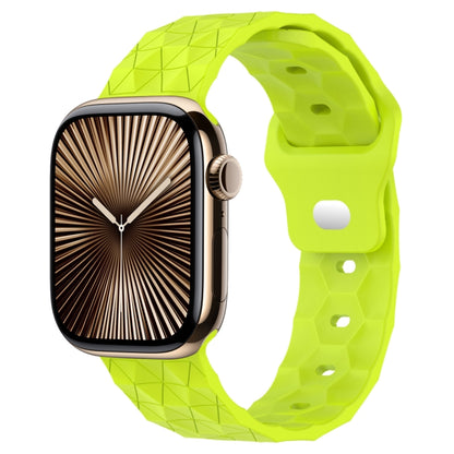 Football Texture Silicone Watch Band, For Apple Watch Series 10 46mm, For Apple Watch Series 10 42mm, For Apple Watch SE 2023 44mm, For Apple Watch SE 2023 40mm