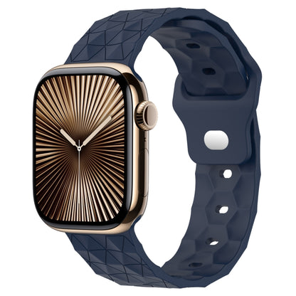 Football Texture Silicone Watch Band, For Apple Watch Series 10 46mm, For Apple Watch Series 10 42mm, For Apple Watch SE 2023 44mm, For Apple Watch SE 2023 40mm