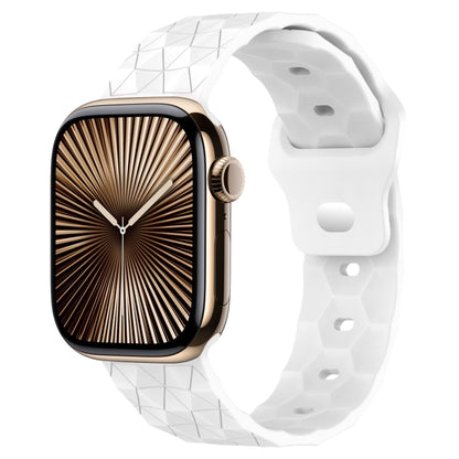 Football Texture Silicone Watch Band, For Apple Watch Series 10 46mm, For Apple Watch Series 10 42mm, For Apple Watch SE 2023 44mm, For Apple Watch SE 2023 40mm