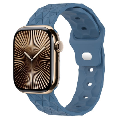 Football Texture Silicone Watch Band, For Apple Watch Series 10 46mm, For Apple Watch Series 10 42mm, For Apple Watch SE 2023 44mm, For Apple Watch SE 2023 40mm