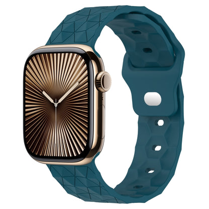 Football Texture Silicone Watch Band, For Apple Watch Series 10 46mm, For Apple Watch Series 10 42mm, For Apple Watch SE 2023 44mm, For Apple Watch SE 2023 40mm