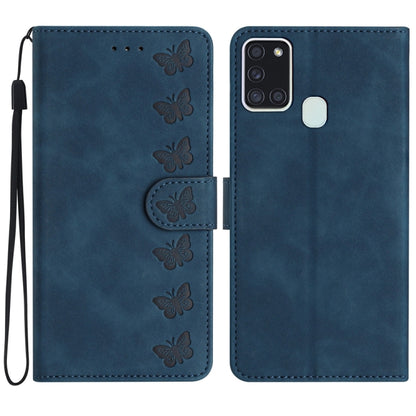 Seven Butterflies Embossed Leather Phone Case, For Samsung Galaxy A13 5G, For Samsung Galaxy A14 5G, For Samsung Galaxy A20 / A30, For Samsung Galaxy S24 5G, For Samsung Galaxy A05s, For Samsung Galaxy A20e, For Samsung Galaxy A20s                     ...