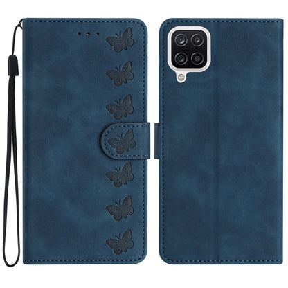 Seven Butterflies Embossed Leather Phone Case, For Samsung Galaxy A13 5G, For Samsung Galaxy A14 5G, For Samsung Galaxy A20 / A30, For Samsung Galaxy S24 5G, For Samsung Galaxy A05s, For Samsung Galaxy A20e, For Samsung Galaxy A20s                     ...