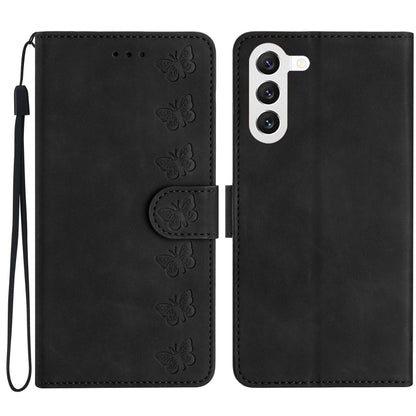 Seven Butterflies Embossed Leather Phone Case, For Samsung Galaxy A13 5G, For Samsung Galaxy A14 5G, For Samsung Galaxy A20 / A30, For Samsung Galaxy S24 5G, For Samsung Galaxy A05s, For Samsung Galaxy A20e, For Samsung Galaxy A20s                     ...