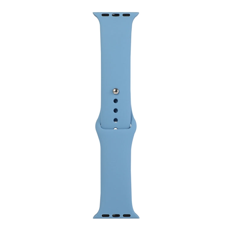 Silicone Watch Replacement Strap, Long Section (Men), For Apple Watch Series 8&7 41mm / SE 2&6&SE&5&4 40mm / 3&2&1 38mm, For Apple Watch Ultra 49mm / Series 8&7 45mm / SE 2&6&SE&5&4 44mm / 3&2&1 42mm