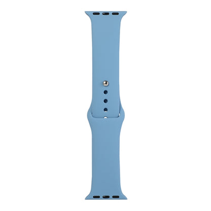 Silicone Watch Replacement Strap, Long Section (Men), For Apple Watch Series 8&7 41mm / SE 2&6&SE&5&4 40mm / 3&2&1 38mm, For Apple Watch Ultra 49mm / Series 8&7 45mm / SE 2&6&SE&5&4 44mm / 3&2&1 42mm