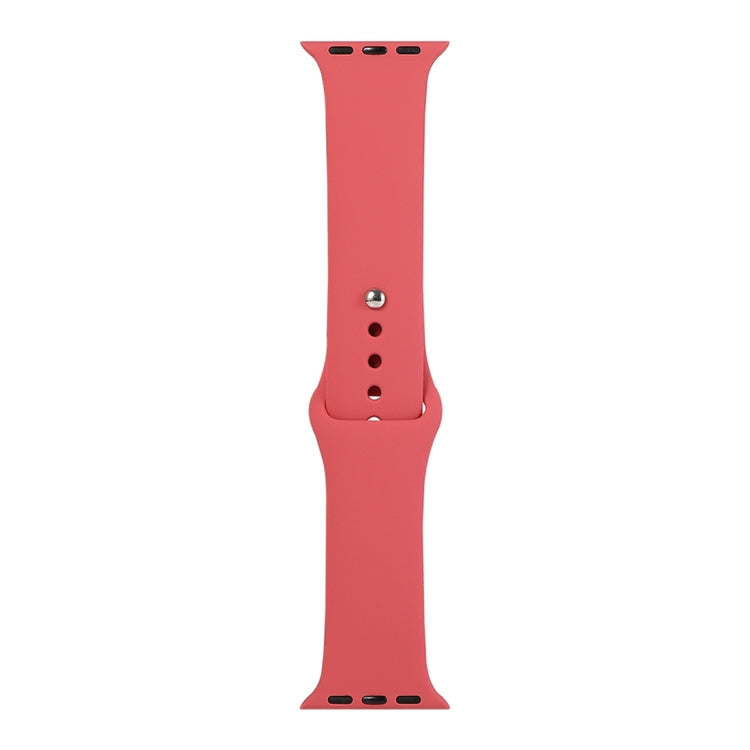 Silicone Watch Replacement Strap, Long Section (Men), For Apple Watch Series 8&7 41mm / SE 2&6&SE&5&4 40mm / 3&2&1 38mm, For Apple Watch Ultra 49mm / Series 8&7 45mm / SE 2&6&SE&5&4 44mm / 3&2&1 42mm