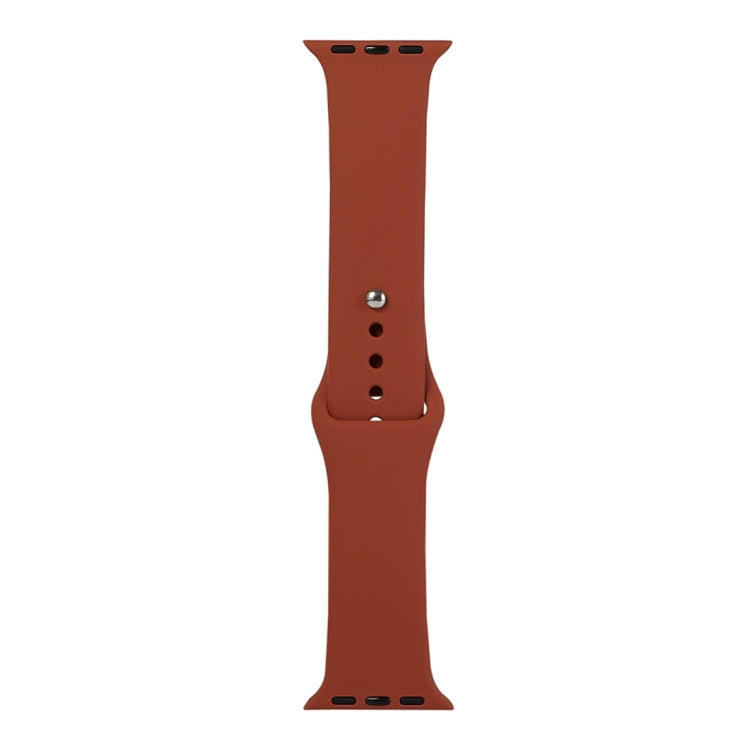 Silicone Watch Replacement Strap, Long Section (Men), For Apple Watch Series 8&7 41mm / SE 2&6&SE&5&4 40mm / 3&2&1 38mm, For Apple Watch Ultra 49mm / Series 8&7 45mm / SE 2&6&SE&5&4 44mm / 3&2&1 42mm
