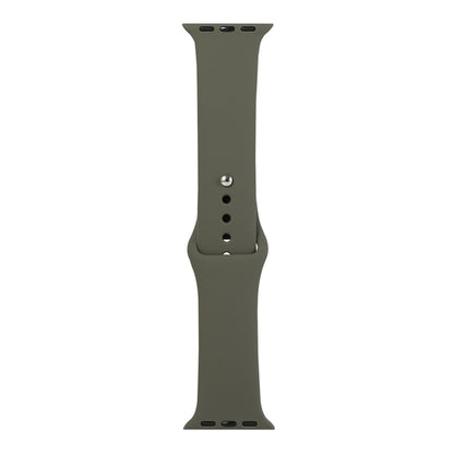 Silicone Watch Replacement Strap, Long Section (Men), For Apple Watch Series 8&7 41mm / SE 2&6&SE&5&4 40mm / 3&2&1 38mm, For Apple Watch Ultra 49mm / Series 8&7 45mm / SE 2&6&SE&5&4 44mm / 3&2&1 42mm