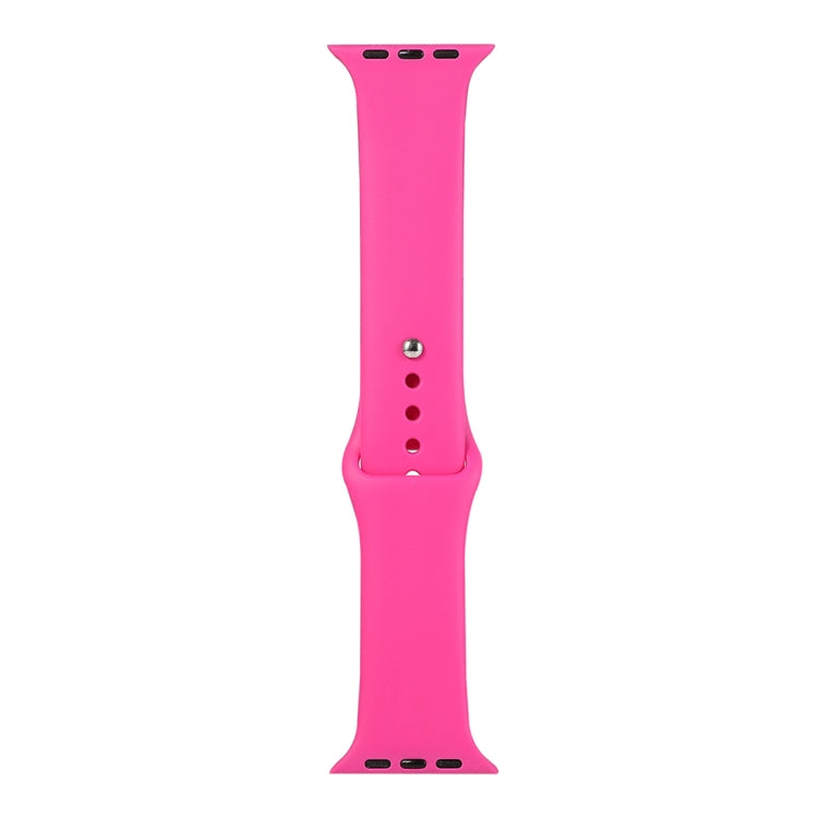 Silicone Watch Replacement Strap, Long Section (Men), For Apple Watch Series 8&7 41mm / SE 2&6&SE&5&4 40mm / 3&2&1 38mm, For Apple Watch Ultra 49mm / Series 8&7 45mm / SE 2&6&SE&5&4 44mm / 3&2&1 42mm
