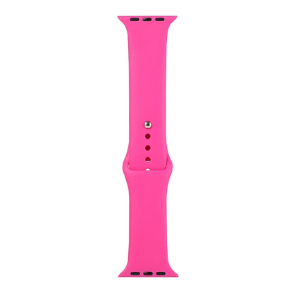 Silicone Watch Replacement Strap, Long Section (Men), For Apple Watch Series 8&7 41mm / SE 2&6&SE&5&4 40mm / 3&2&1 38mm, For Apple Watch Ultra 49mm / Series 8&7 45mm / SE 2&6&SE&5&4 44mm / 3&2&1 42mm