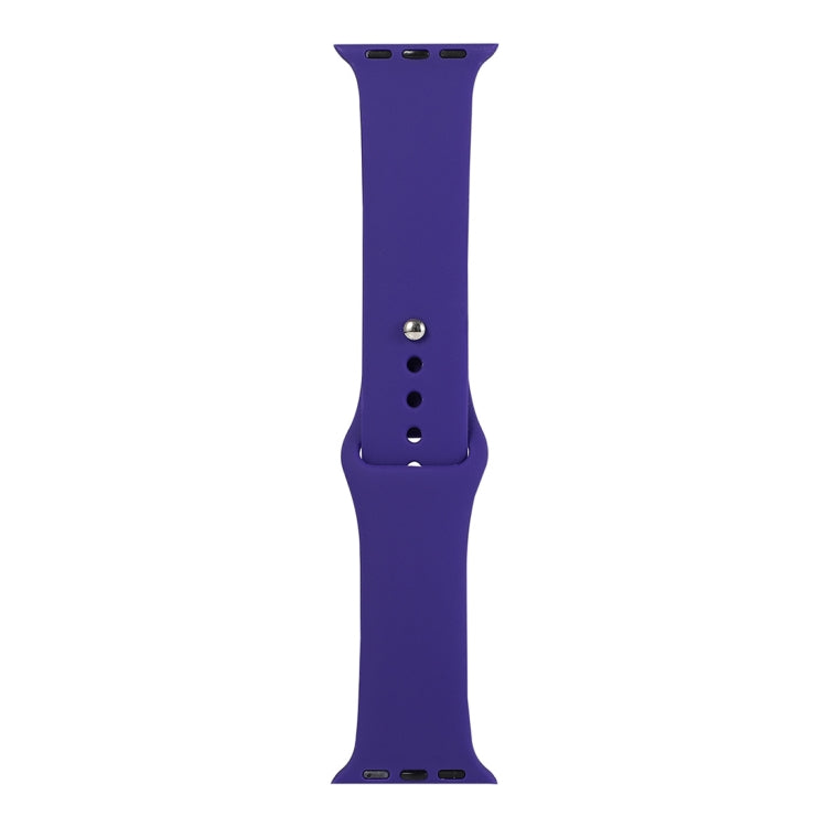 Silicone Watch Replacement Strap, Long Section (Men), For Apple Watch Series 8&7 41mm / SE 2&6&SE&5&4 40mm / 3&2&1 38mm, For Apple Watch Ultra 49mm / Series 8&7 45mm / SE 2&6&SE&5&4 44mm / 3&2&1 42mm