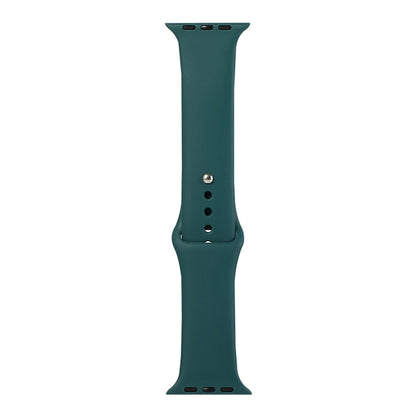 Silicone Watch Replacement Strap, Long Section (Men), For Apple Watch Series 8&7 41mm / SE 2&6&SE&5&4 40mm / 3&2&1 38mm, For Apple Watch Ultra 49mm / Series 8&7 45mm / SE 2&6&SE&5&4 44mm / 3&2&1 42mm