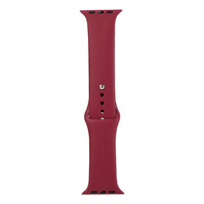 Silicone Watch Replacement Strap, Long Section (Men), For Apple Watch Series 8&7 41mm / SE 2&6&SE&5&4 40mm / 3&2&1 38mm, For Apple Watch Ultra 49mm / Series 8&7 45mm / SE 2&6&SE&5&4 44mm / 3&2&1 42mm
