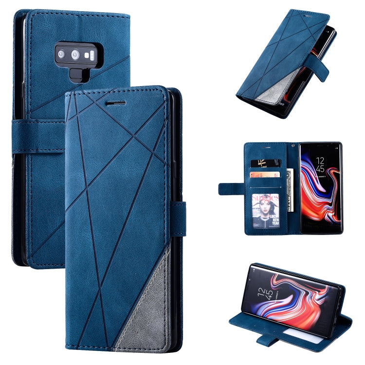 Skin Feel Splicing Horizontal Flip Leather Case with Holder & Card Slots & Wallet & Photo Frame, For Samsung Galaxy Note9, For Samsung Galaxy Note 10, For Samsung Galaxy Note 10 Pro, For Samsung Galaxy S8 Plus, For Samsung Galaxy S9 Plus               ...