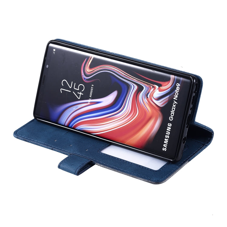 Skin Feel Splicing Horizontal Flip Leather Case with Holder & Card Slots & Wallet & Photo Frame, For Samsung Galaxy Note9, For Samsung Galaxy Note 10, For Samsung Galaxy Note 10 Pro, For Samsung Galaxy S8 Plus, For Samsung Galaxy S9 Plus               ...
