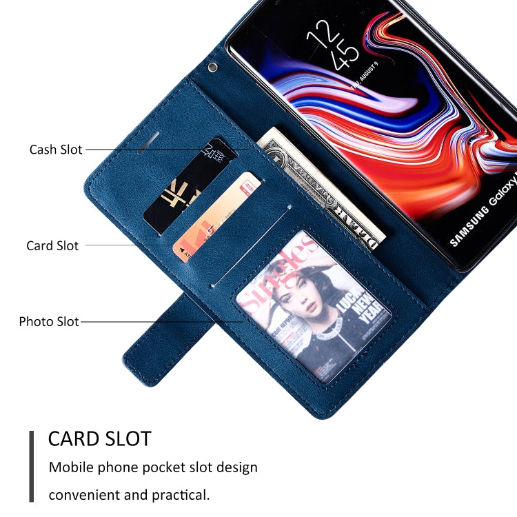 Skin Feel Splicing Horizontal Flip Leather Case with Holder & Card Slots & Wallet & Photo Frame, For Samsung Galaxy Note9, For Samsung Galaxy Note 10, For Samsung Galaxy Note 10 Pro, For Samsung Galaxy S8 Plus, For Samsung Galaxy S9 Plus               ...