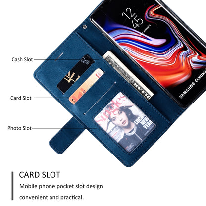 Skin Feel Splicing Horizontal Flip Leather Case with Holder & Card Slots & Wallet & Photo Frame, For Samsung Galaxy Note9, For Samsung Galaxy Note 10, For Samsung Galaxy Note 10 Pro, For Samsung Galaxy S8 Plus, For Samsung Galaxy S9 Plus               ...
